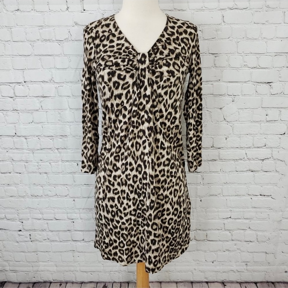 Maxmara weekend leopard dress size small